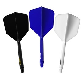 CUESOUL ROST 77 Elastic Integrated Flight Big Wing Shape, Set of 3, Black, White, Blue, Large (CS-77-123S-L)