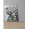 Baby Emma 2007 Solvent Resistant BUTTERFLY shape Glitter (Silver) Nail