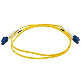 Monoprice Fiber Optic Cable, LC/LC, Single Mode, Duplex - 1 meter (9/125 Type) - Yellow