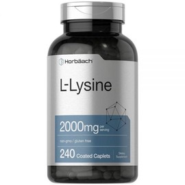 Horbaach L Lysine 2000mg Capsules 240 Tablets, 1 Piece / Horbaach 호바흐 L 라이신 2000mg 캡슐 240정, 1개