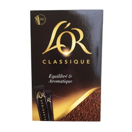 L'Or Instant Coffee Sticks from France Large 80 Stick Pack
