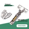 Soft-Close Hinges Stainless Steel, Cabinet & Furniture Hinges, Door Hinges