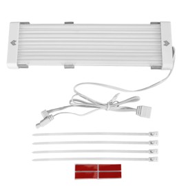 ARGB Extension Sleeved Cable 5V 3 PIN Bendable Silicone Synchronized PSU Cable for PC Motherboard