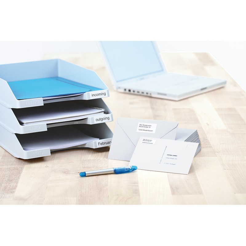 HERMA 4357 Universal Etiketten, 25 Blatt, 48,5 x 25,4 mm,