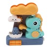 Baby Bath Toy Dinosaur Shaped Water Spraying Rotating Bathtub Waterwheel