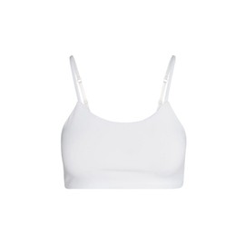 Bleuet Bleum Petal Padded Bra – Seamless Reversible First Bra for Teens & Tweens | Sewn-in Pads, Adjustable Straps, Ultra Soft & Tag-Free Comfort White