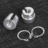 Aluminum Throttle Cable Bushings Kit, Easy to Install,Manufacturing, Fit for