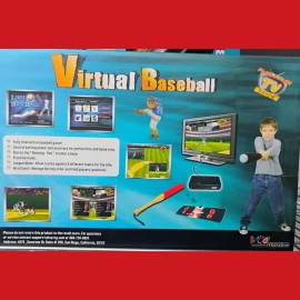 VTG Virtual Baseball Plug and Play Video Game and Console