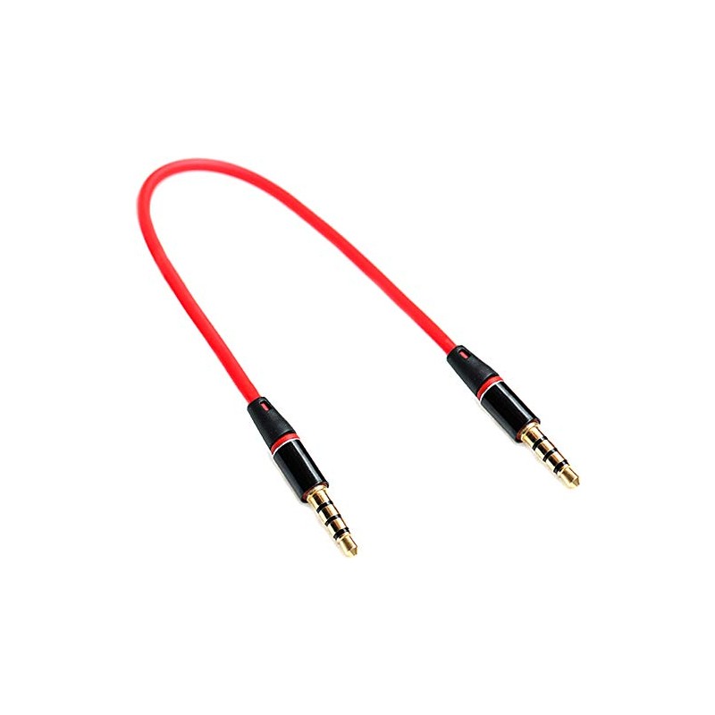 Audio Fan Audio Cable 3.5mm 4 Pole Straight Type Gold