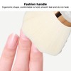 Nail Art Dust Powder Cleaner Brush Soft Bristles Comfortable Grip