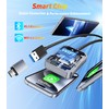 SWITCHFLUX Wireless Carplay Adapter,2024 Upgraded Apple CarPlay Converts Wired to