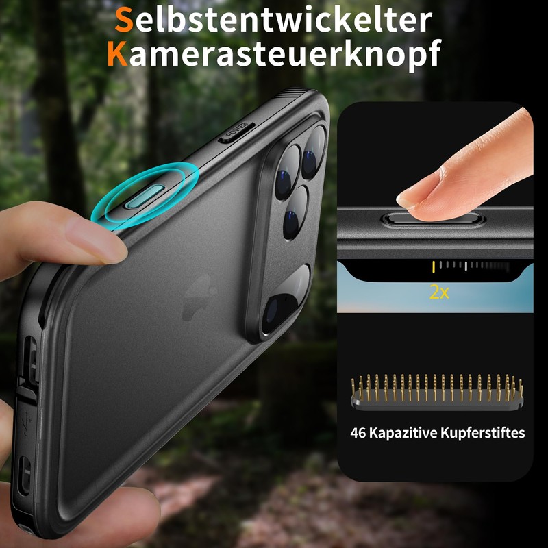 Cozycase Top Military Protection for 1 7 Pro Waterproof 360