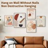 Oruola 24pairs Hang on Wall Without Nails,Wall Hanging Strips,Strong Back