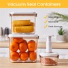 LiveFahio 2025 Airtight Food Storage Containers - with Vacuum Pump