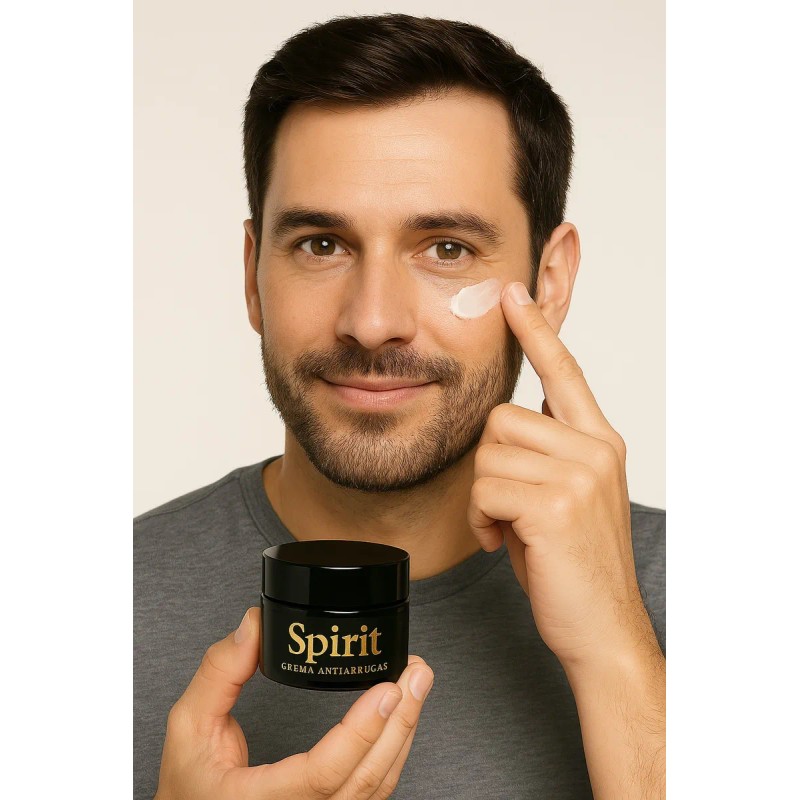 Crema Aclarante Hombre Para Manchas Y Arrugas, Natural