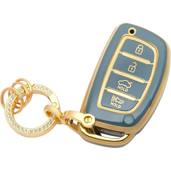 TPU Protector Key Fob Cover Keychain fit for Hyundai Tucson