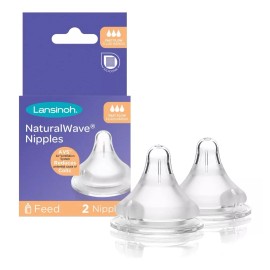 Lansinoh Momma Tetinas P/ Biberon Lansinoh Momma, 2 Pzas Flujo 3 U S A