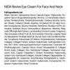 NIDA Revive Eye Cream For Face And Neck | Probiotic