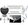22-1/2-Inch Charcoal Grill/Kettle One-Touch Cleaning System Kit Fits 7444 Weber