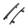Ravinte 1 Pack | 6'' Curved Cabinet Pulls Matte Black