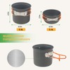 GEEKHOM Camping Cookware Set - Comes with Folding Knife &