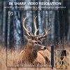 Wildlife Camera 8K Video 60MP Image Water Resistant Trail Cam