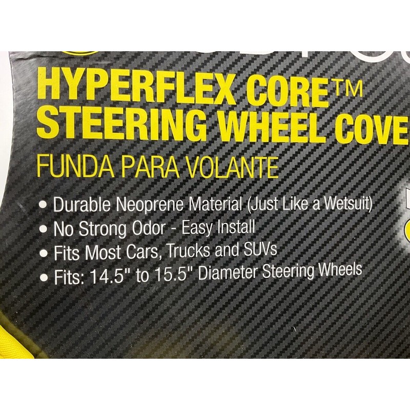 Body Glove 97491-9DI Hyperflex Core Steering Wheel Cover - 14.5"
