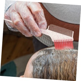 LALAFINA Highlighting Hair Kit Professional Dye Paddle Brush and Comb for Hair Coloring Foiling