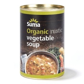 Suma Organic Rustic Vegetable Soup - 400g (4 Pack Bundle)
