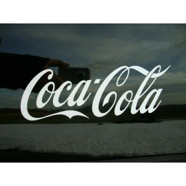 Coca-Cola Brand New Coca-Cola Coke Logo Decal Sticker Die-Cut Vinyl Coca Cola 9"L X 3"H