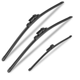MIKKUPPA 25"+22"+14" Windshield Wiper Kit - Replacement for 2018-2022 VW Volkswagen Tiguan - Top Lock All Season Wiper Blades, Pack of 3