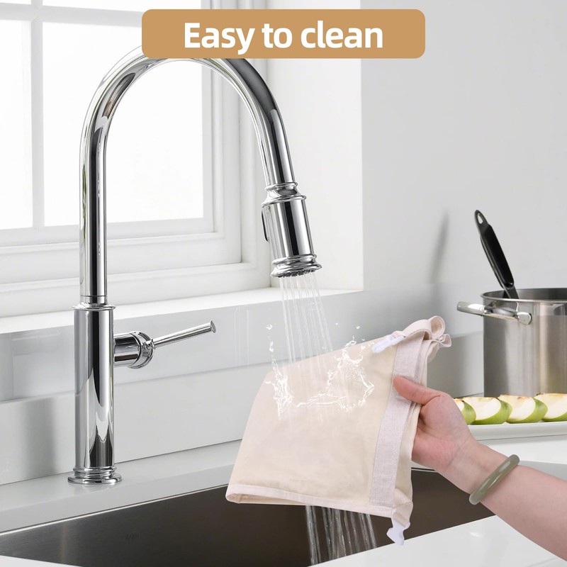 chucheng 13x17 inch Beeswax Bread Bag (2 pack)