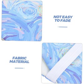 Gatuida Funda Para Libros B5 De Tela Resistente, Funda Protectora Artística y Suave Para Cuadernos y Agendas, Cubierta Vintage Para Uso Escolar Viaje