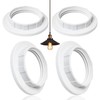 4 Pack Lamp Shade Reducer Ring, E27 Lamp Shade Reducer
