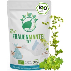 NanaNatura 's Organic Women's Mantle Tea | Women's Mantle Herb from Organic Cultivation in Germany | 100% Natural + Sugar Free | Recommended by Midwives | 65 g
