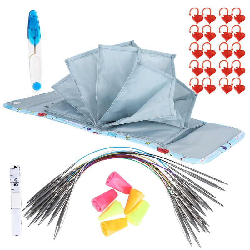 Knitting Needle Set Circular Knit Picks Options Interchangeable Sewing Embroidery