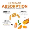 Nature's Nutrition | Cúrcuma con BioPerine 1950mg | Soporte Articular