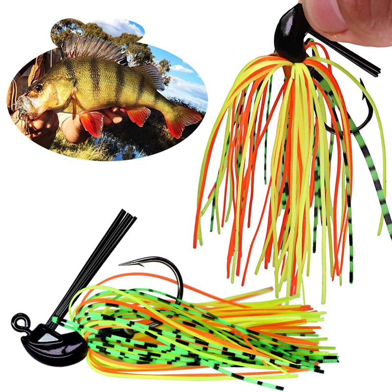 THKFISH Kunstköder Set Angeln Jigs Künstlicher Köder Angelköder Angelhaken A-14g