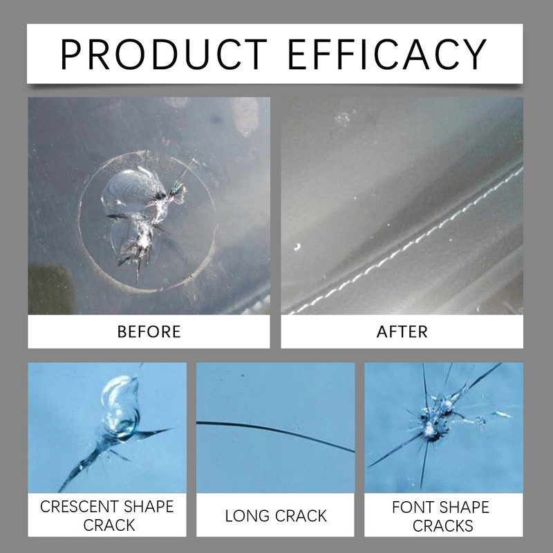 2 PCS 30ml Windshield Repair Kit - Multipurpose Scratch Remover