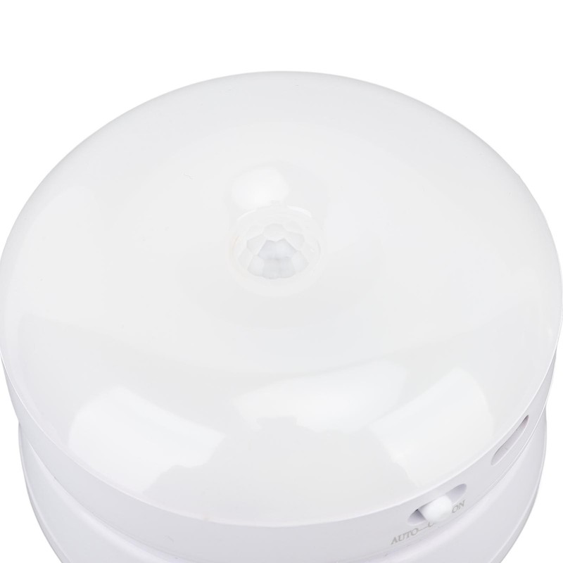 LED Motion Sensor Night Light ABS 360 Degree Rotating Rechargeable