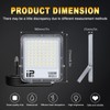 Willpower 2X 100W Flood Lights Outdoor,10000LM Bright Floodlight with Plug