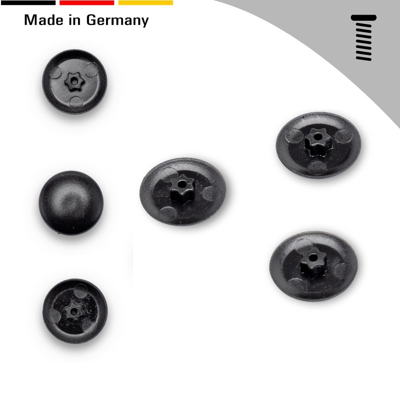 100 Cover Caps for Torx Screws - Torx Screw Cover