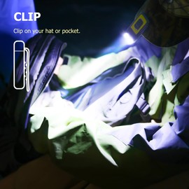 Molrebe 800Lumens Running Light, Rechargeable Headlamp Clip on Lights with Red/Green Lighting Night Vision, 5 Modes Lightweight LED Safety Light for Working Camping Hiking and Reading(1, Grey)