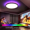 RGBCW Ceiling Lamp BT Remote Infinitely Dimmable Bedroom Ceiling Lamp