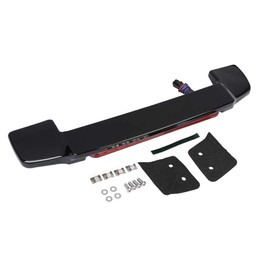 TCMT Vivid Black LED Light Spoiler Trunk Fits For Harley King Razor Chopped 1997-2013 Touring Road King Road Glide Street Glide Electra Glide Ultra Classic Pack