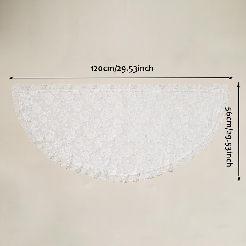 Manfnee Lace Triangular Scarves and Shawls for Evening Dresses with