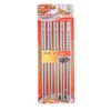 10 Pcs (5 Pairs) High Quality Spiral Design Silver Stainless