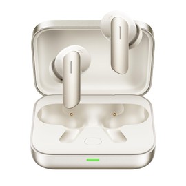 realme Buds Air 7 True Wireless Earphone, 52dB Intelligent ANC, Hi-Res & LHDC 5.0 Audio, 360° Space Sound, Up to 52 Hours Autonomy, Pearl Gold