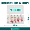 ELBFANG Blinker Fishing Set | Spinner Fishing Lure Spoons for