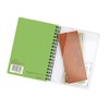 Kokuyo No-412NB Pocket Notebook, Twin Ring, B Rule, A6, 50